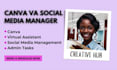be executive virtual assistant personal assistant social media manager admin VA