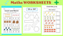 design maths custom worksheets in every shade