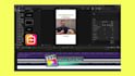 edit instagram video reels with captions, progress bar