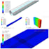 do fea and cfd analysis on abaqus and ansys