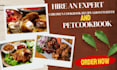 be cookbook recipe writer book recipe creation pet cookbook kid book formatting