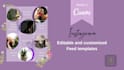 create aesthetic canva instagram feed templates
