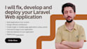 fix, deploy and develop your laravel web application