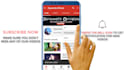 make subscribe and press bell icon youtube intro video