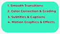 do expert video editing for youtube, google ads in 24 hours