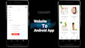 build your website to android app with cordova