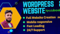 design fully responsive wordpress website