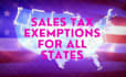 do walmart sales tax exemption in US states