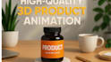 create 3d amazon product animation with lifestyle scenes