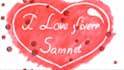 really paint your loving message in a heart