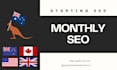 do monthly SEO service with 30 day support