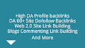 manual SEO backlinks or link building for google ranking