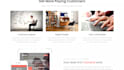 design responsive wordpress landing page,one page website or single page website