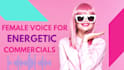 create a commercial voice over