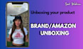 unbox your product for your company or amazon