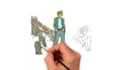 do a speed drawing animation video of your logo or any image