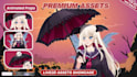 design custom vtuber assets, props and animated items for live2d models