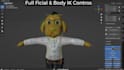 do 3d model and rigging characters in blender