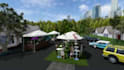 create 3d event layout and realistic  render
