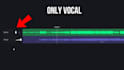 separate vocal and beats from your music