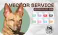 create a vector pet portrait icon for you