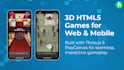 an immersive 3d web game, 3d browser game