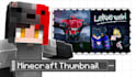 design a high CTR minecraft youtube thumbnail
