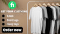 design custom clothing labels hang tags and woven labels