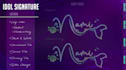 design and animate an idol signature or autograhp for you