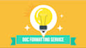 improve formatting of word document