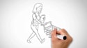 create a custom whiteboard animation explainer doodle video