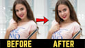 fix blurry photos, enhance, sharpen, and upscale to HD