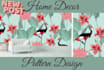 design seamless digital patterns for home accessories