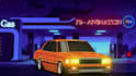 create 2d vehicle animation