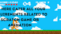 create custom scratch games and animations