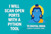 scan open ports and analyze network using a python tool