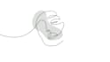 animate a continuous line art