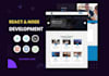 develop scalable websites with next js, react, node js and mongodb