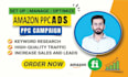 setup and manage amazon ppc advertising campaigns