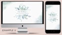 make elegant wedding invitation video