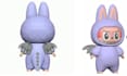 create 3d labubu toy design, plushie props, mask, figures custom accessories
