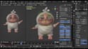 do rigging to your 3d character or creature in blender