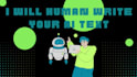 human write your ai texts