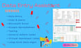 assist with data entry, excel, and google spreadsheet tasks