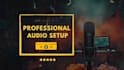 configure your audio, voice and microphone in obs or streamlabs