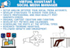 virtual assistant and social media manager