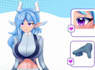 draw and rig 2d vtuber model, 3d vtuber model, live2d commission rigging live 2d