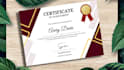 create custom certificate design, diploma and award certificate design