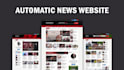 create an automated wordpress news website