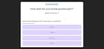 build interactive quiz app in vue